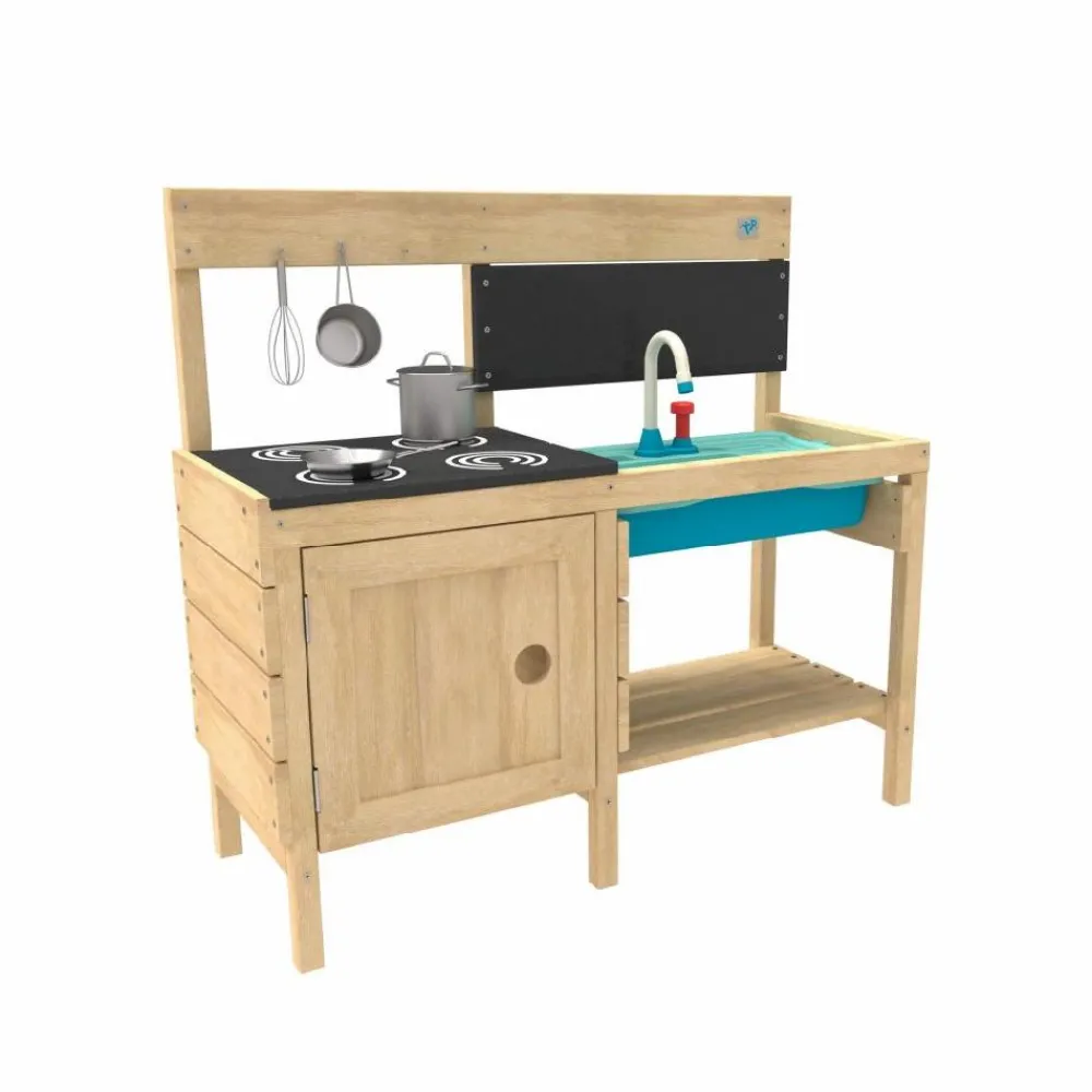 Splash and Play Happy Chef Wooden Mud Kitchen Role Play|Kitchens