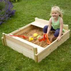 Sale Wooden Lidded Sandpit Sandboxes